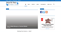 Desktop Screenshot of homebiztools.com