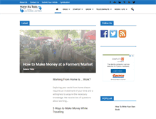 Tablet Screenshot of homebiztools.com